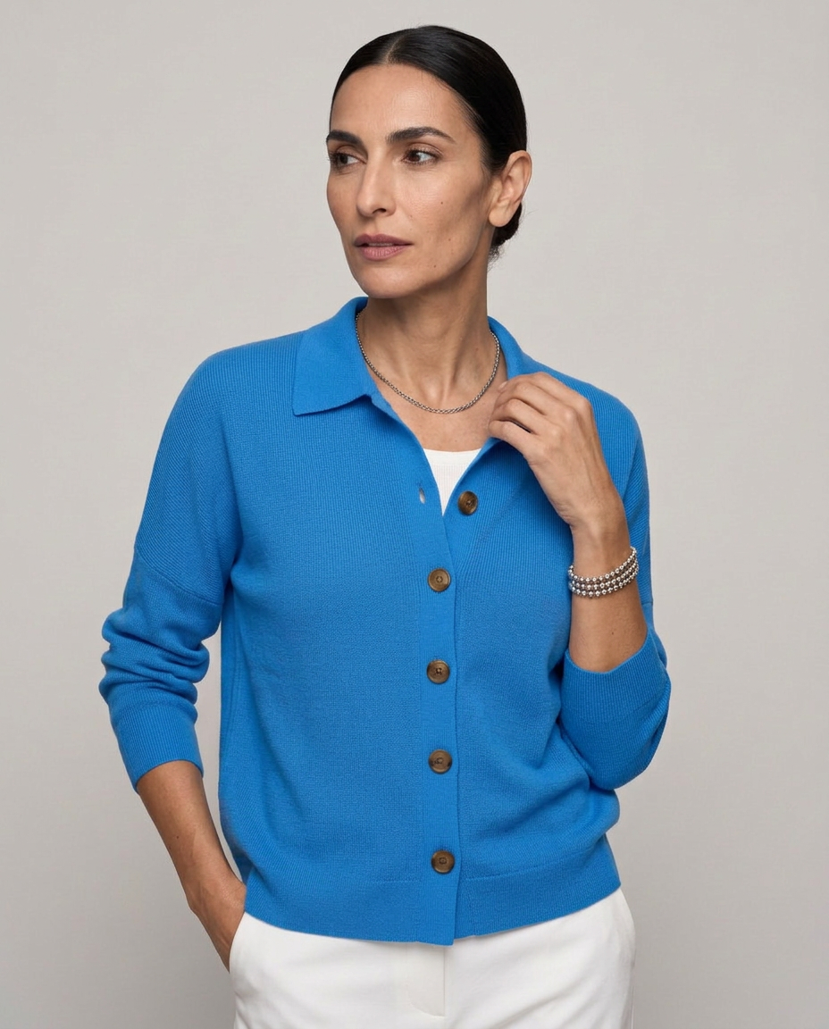 CÁRDIGAN | CUELLO CAMISERO