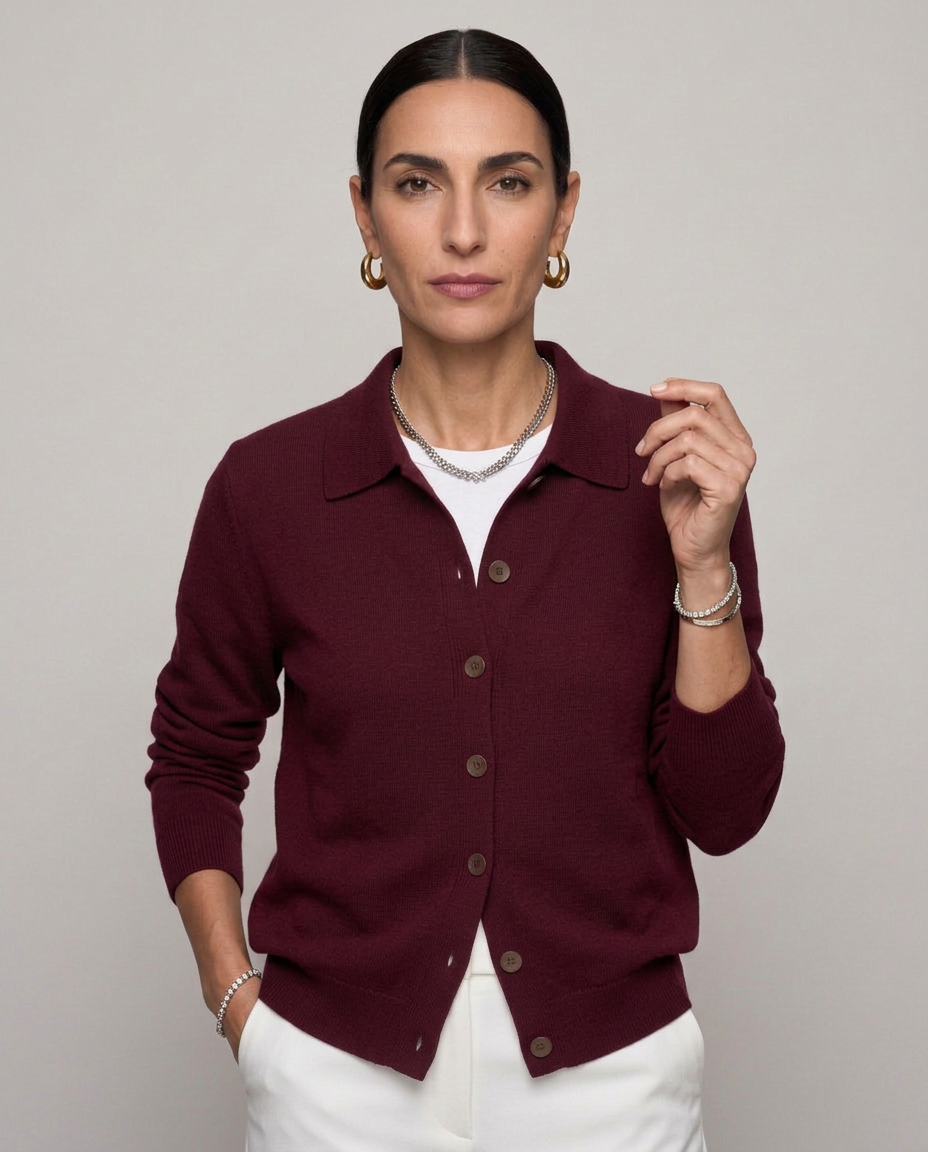 CÁRDIGAN | CUELLO CAMISERO