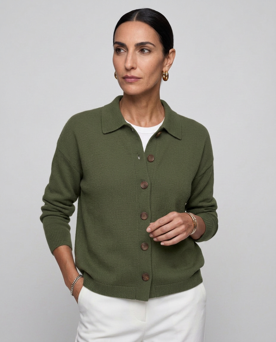 CÁRDIGAN | CUELLO CAMISERO