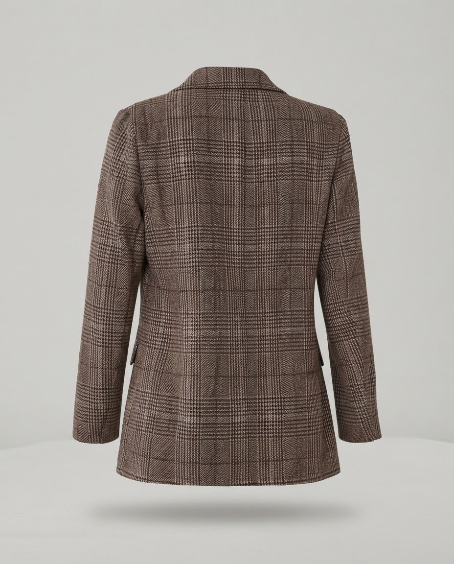 BLAZER LARGO | PRÍNCIPE DE GALES