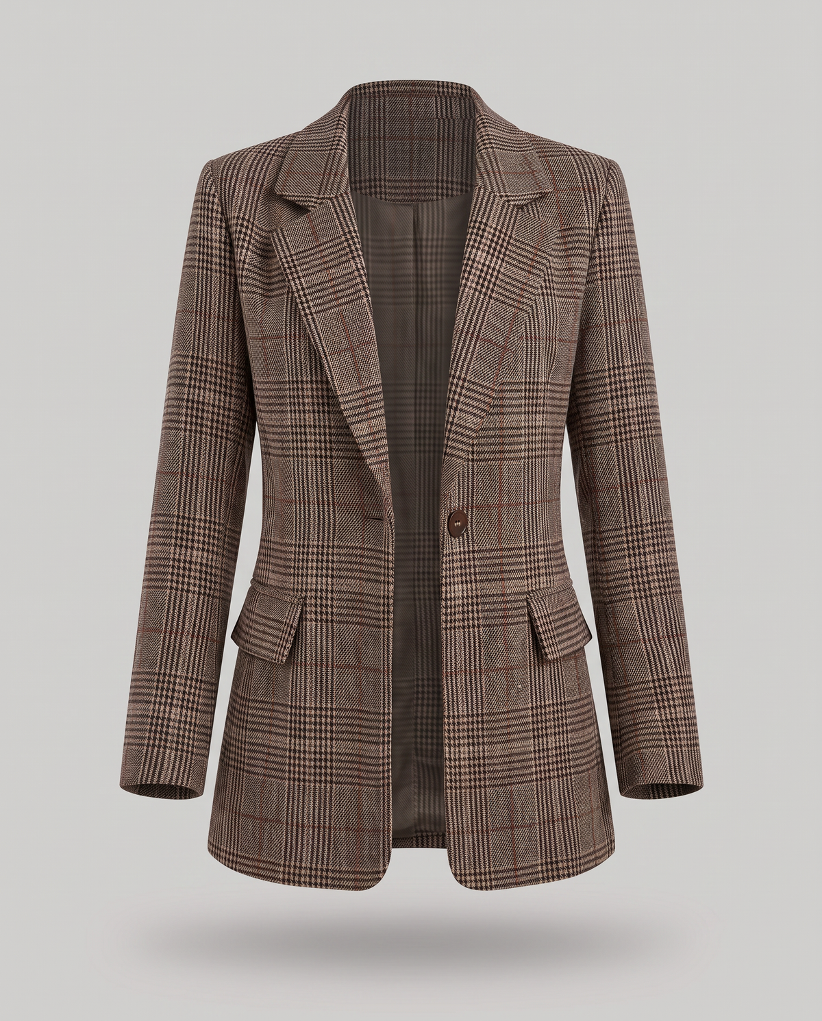 BLAZER LARGO | PRÍNCIPE DE GALES