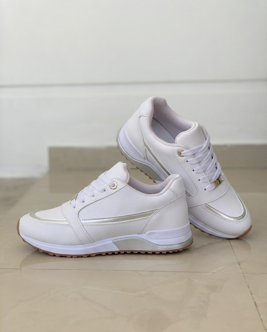 ZAPATILLAS | RIBETE METALIZADO