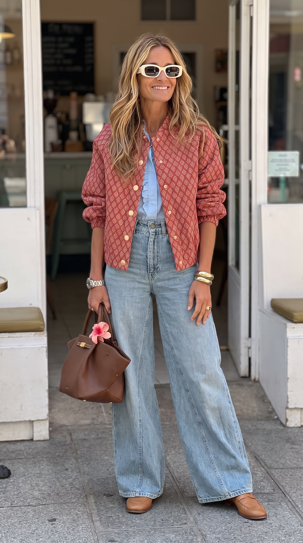 CHAQUETA CORTA | ROMBOS