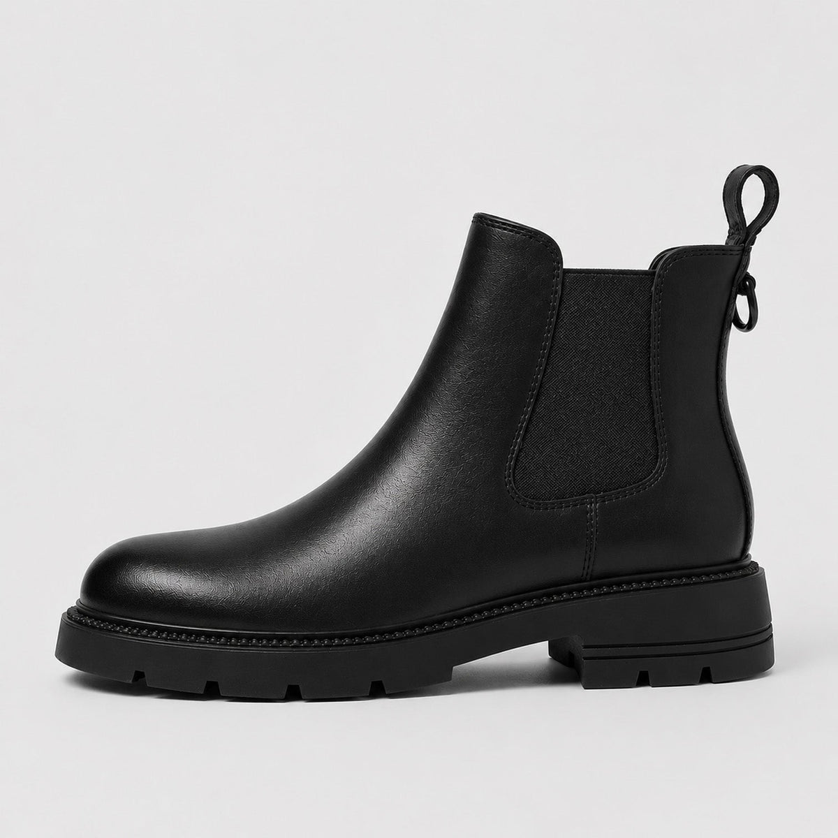 BOTINES DE BORREGO | TACÓN MEDIO