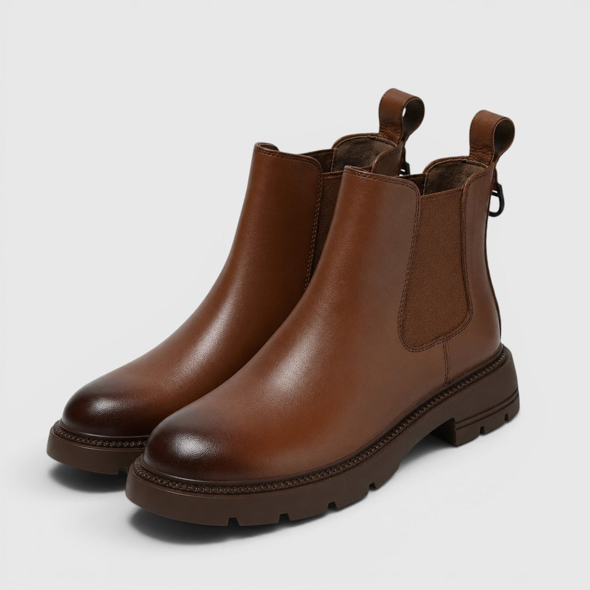 BOTINES DE BORREGO | TACÓN MEDIO