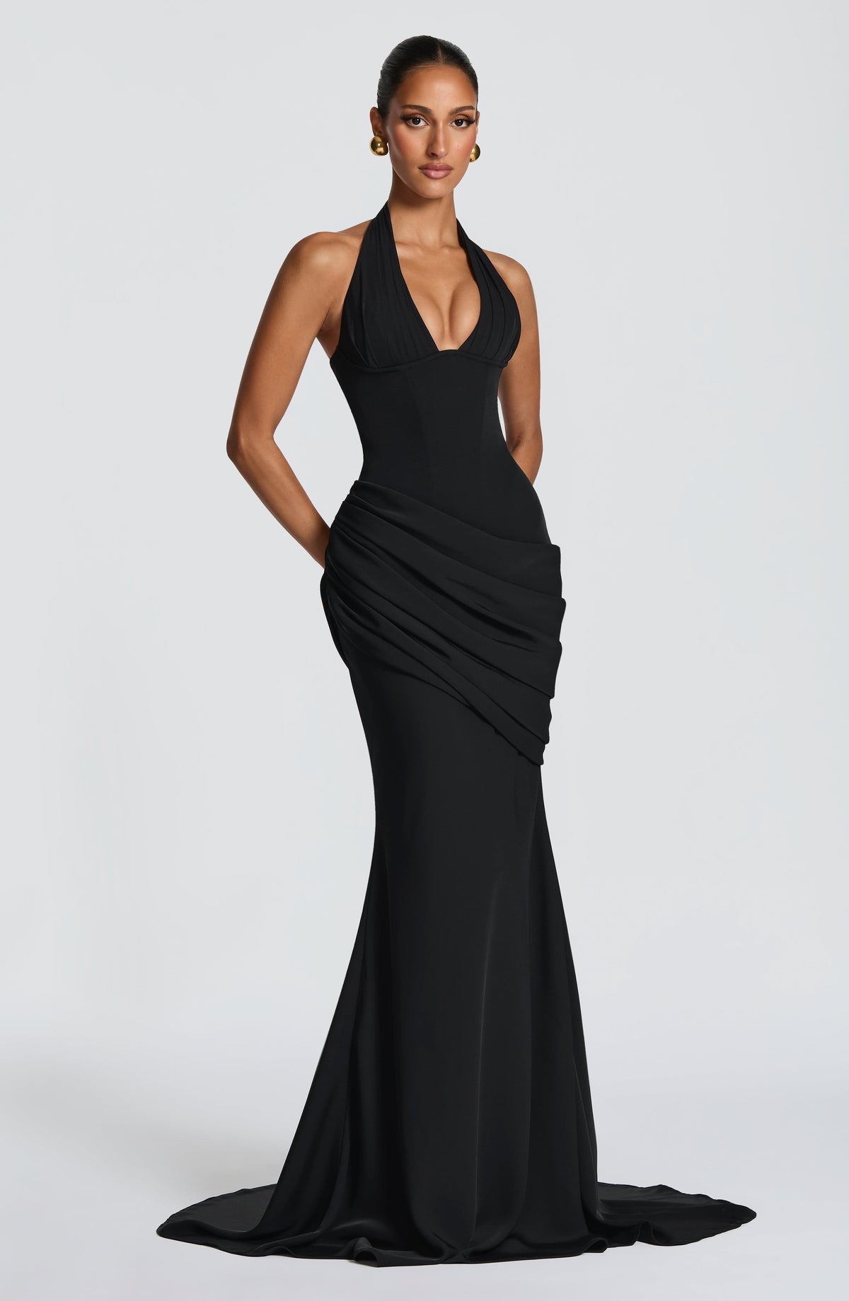VESTIDO DE GALA | NEHEMIA NEGRO