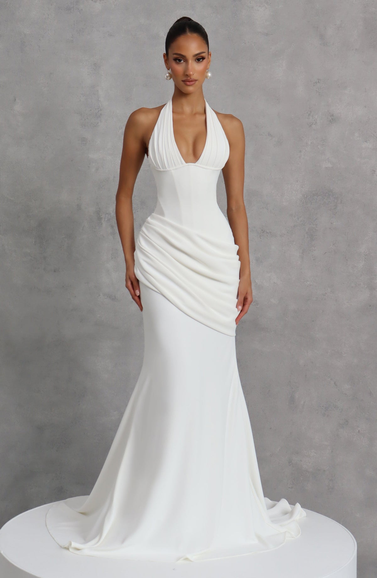 VESTIDO DE GALA | NEHEMIA MARFIL