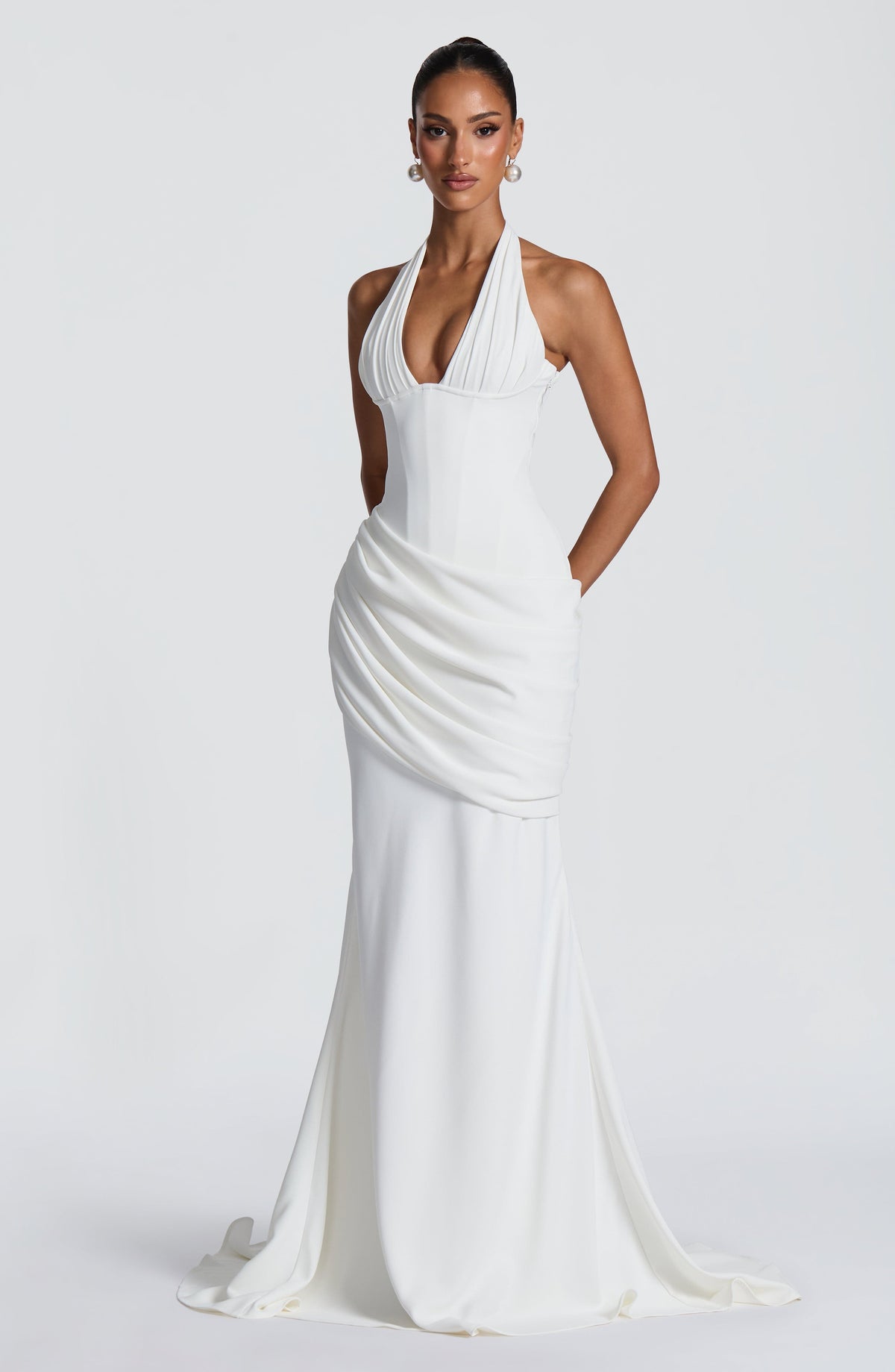 VESTIDO DE GALA | NEHEMIA MARFIL