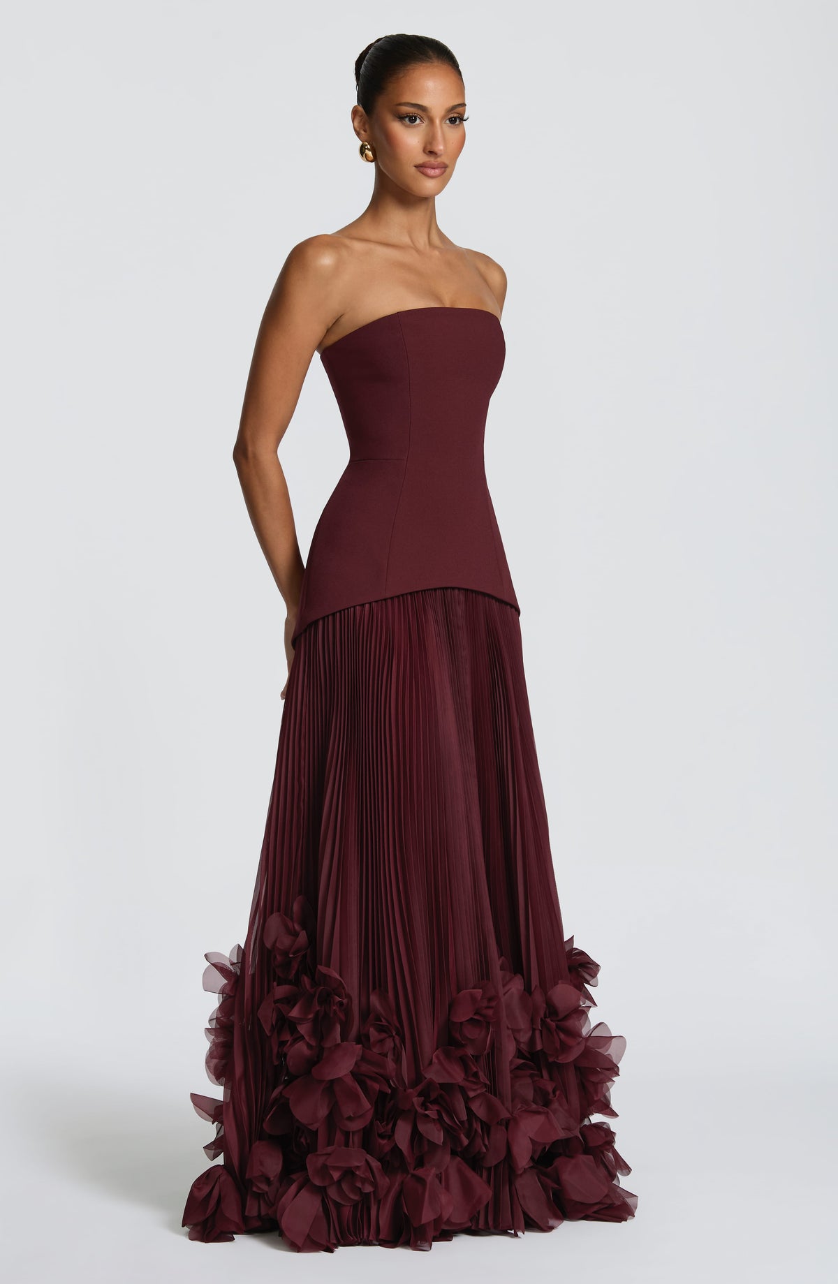 VESTIDO DE GALA | SERAPHINA ROJO CEREZA