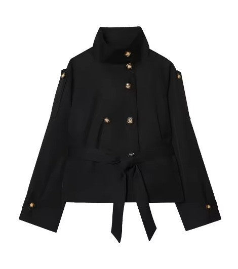 TRENCH CORTO | CRUZADO
