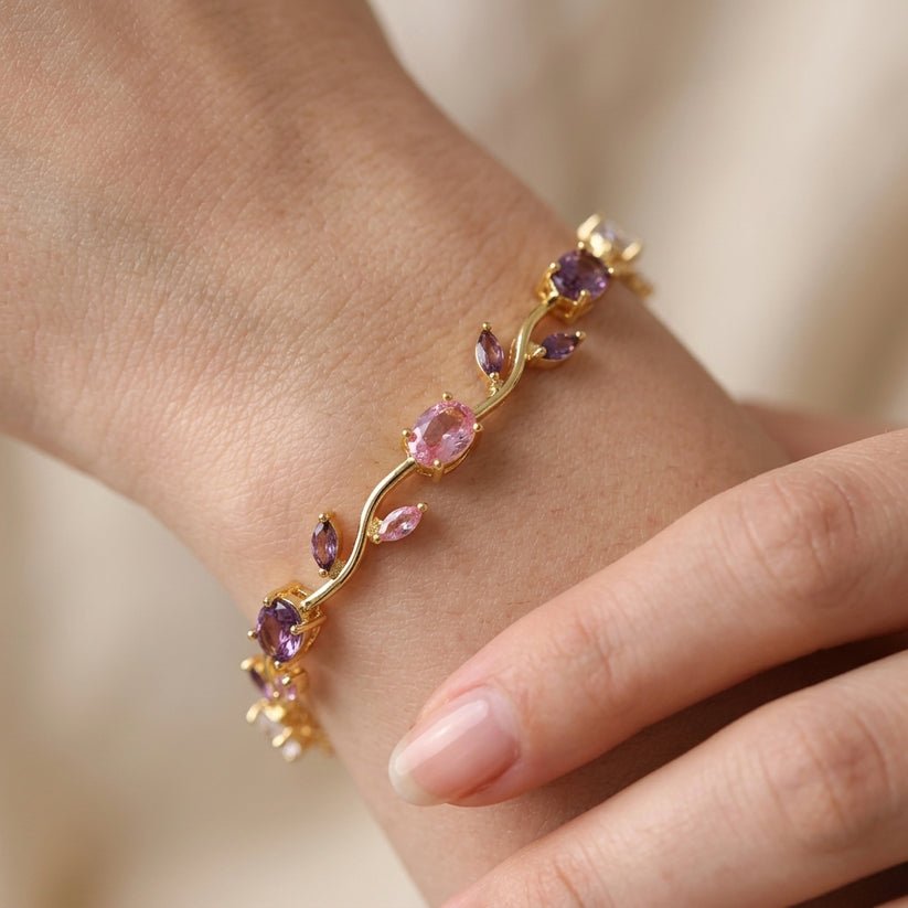 PULSERA DE FLORES | AURA