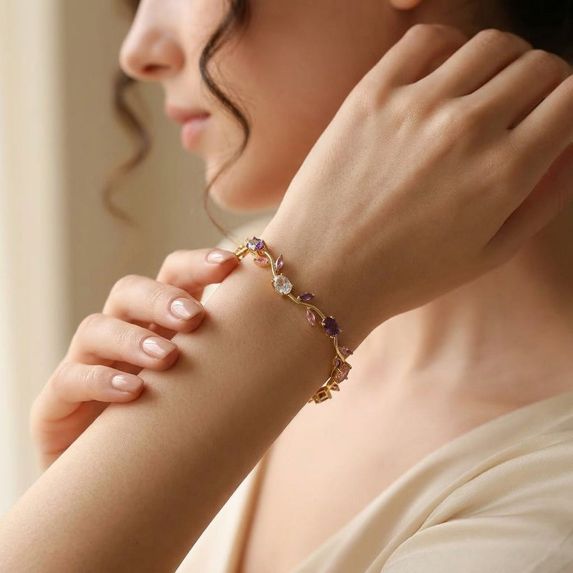 PULSERA DE FLORES | AURA