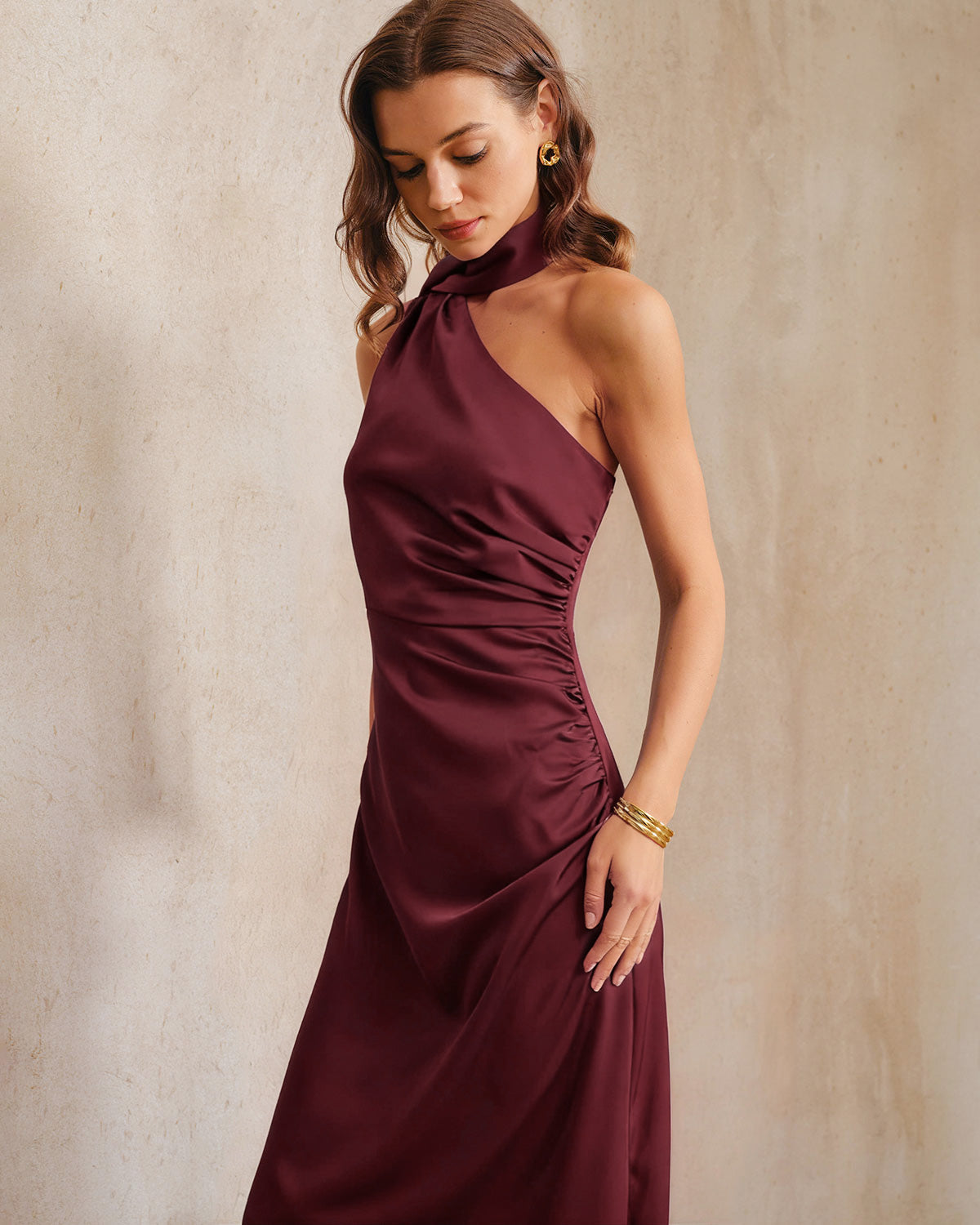 VESTIDO DE GALA | UN HOMBRO