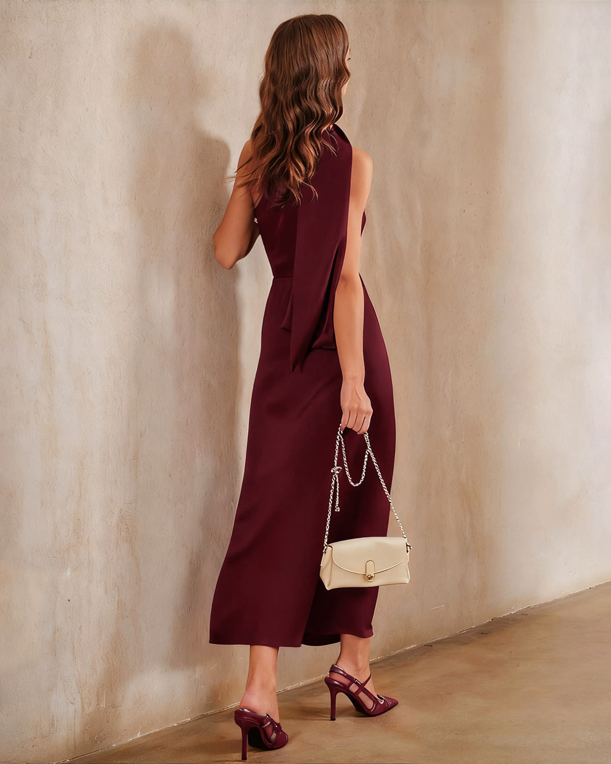 VESTIDO DE GALA | UN HOMBRO